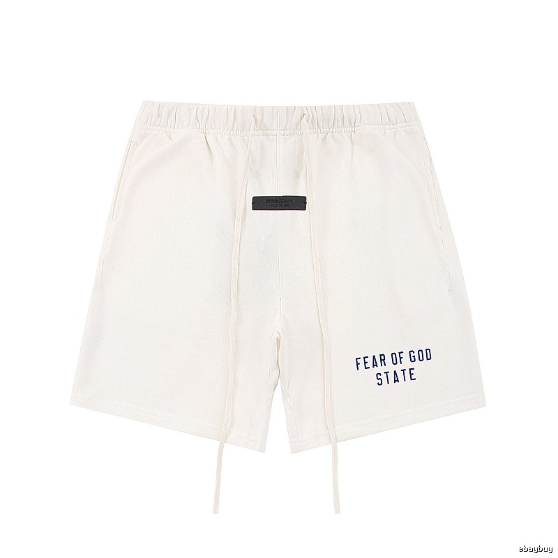 ESSENTIALS minimalist style white shorts