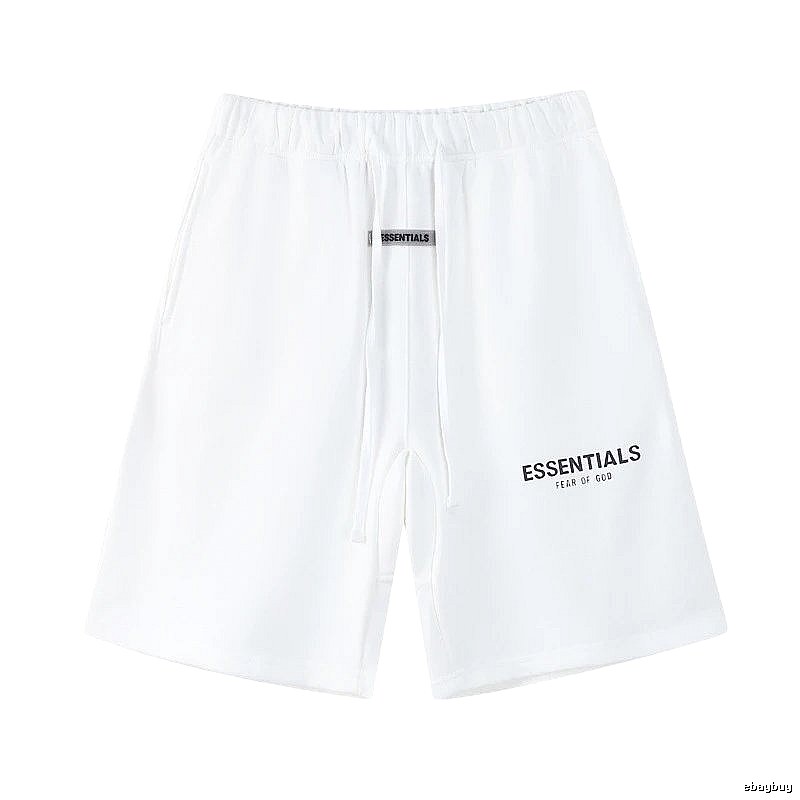 ESSENTIALS minimalist style white shorts