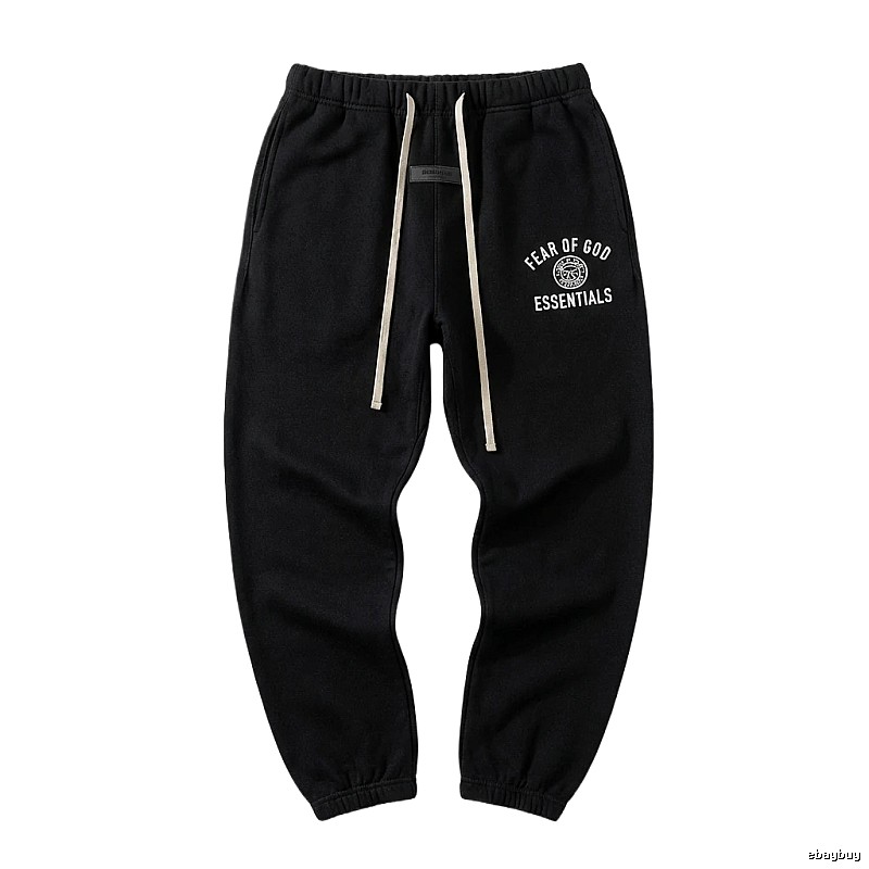 ESSENTIALS simple style black sweatpants