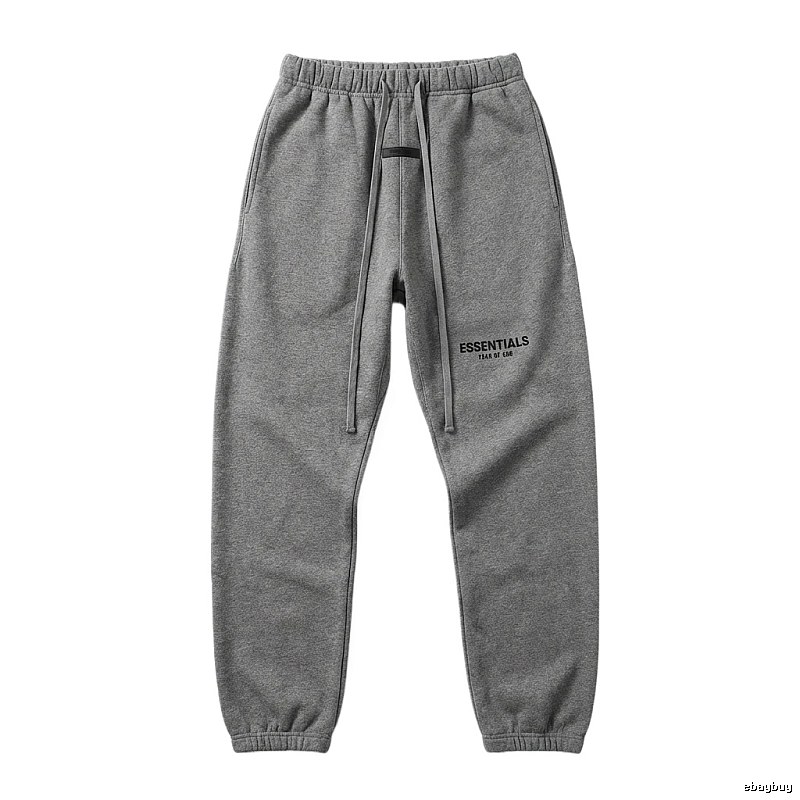 ESSENTIALS simple style dark gray sweatpants