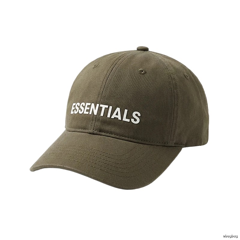 ESSENTIALS Simple Style Dark Grey Hat