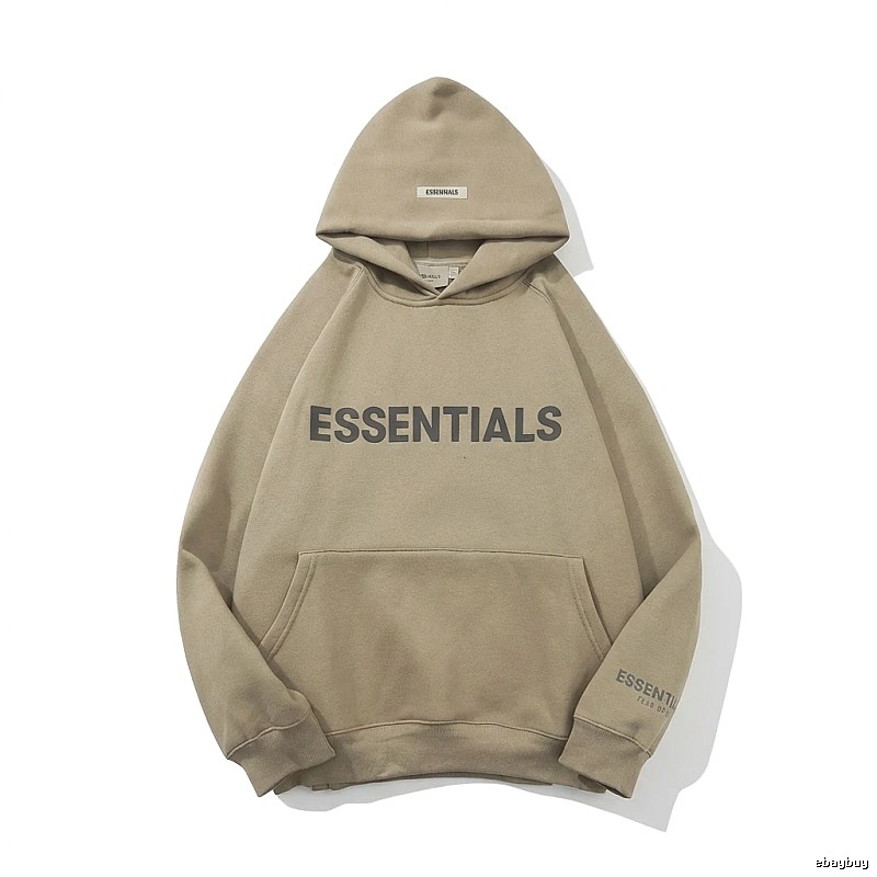 ESSENTIALS Simple Style Khaki Sweatshirt