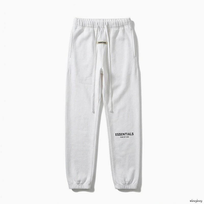 ESSENTIALS Simple Style White Sweatpants