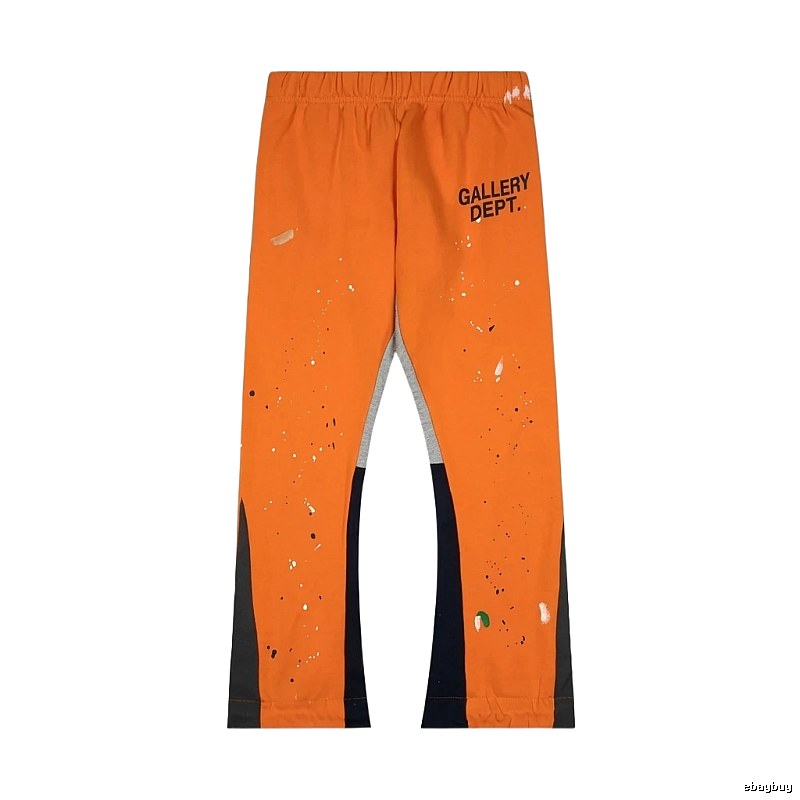 Gallery Dept. Art Graffiti Style Orange Pants