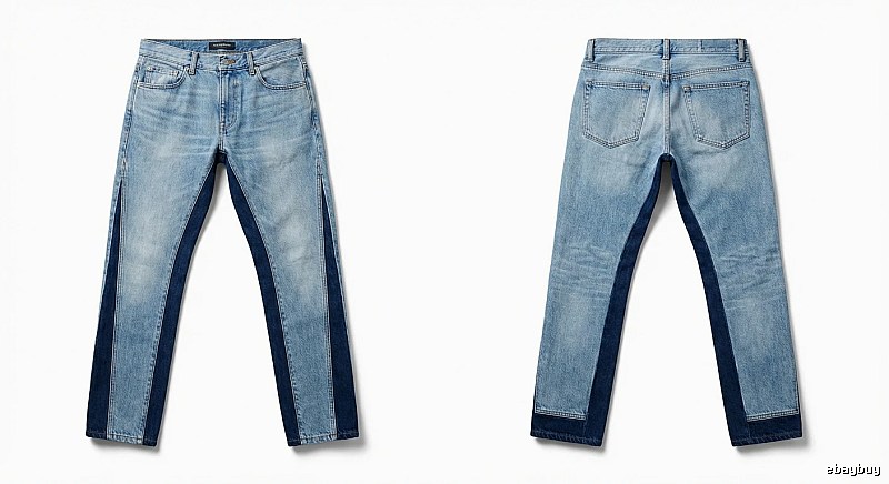 Gallery Dept. Color - Blocked Retro - Style Jeans