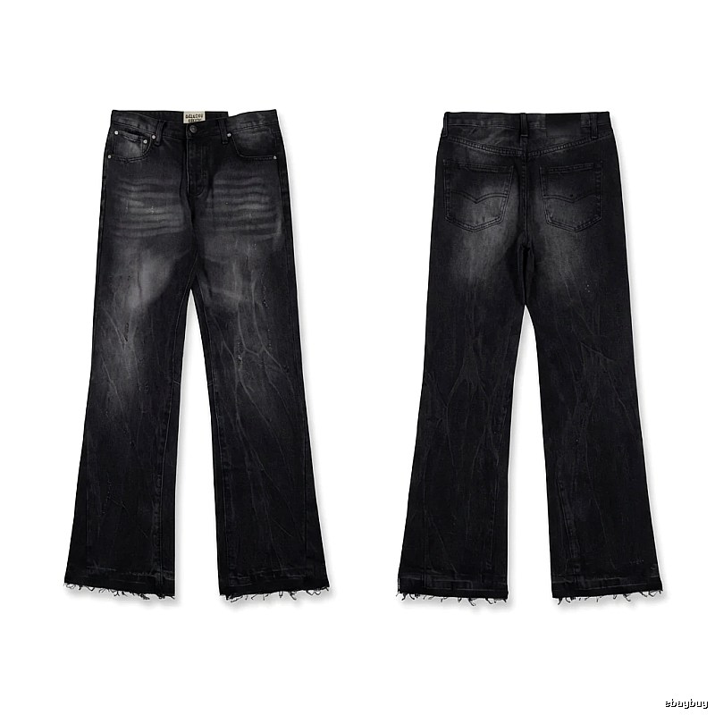 Gallery Dept. Distressed Black Jeans