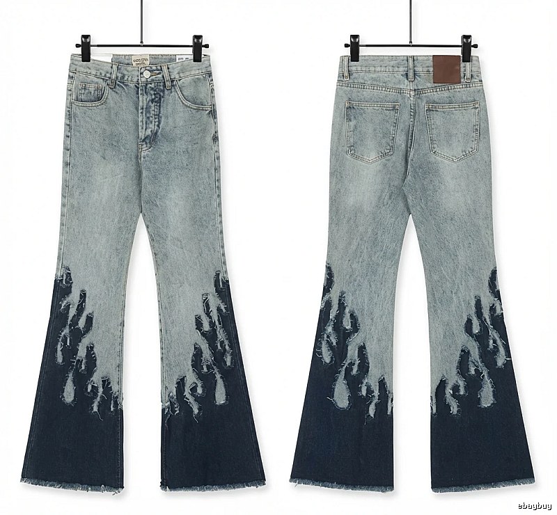 Gallery Dept Flame Wind Blue Jeans