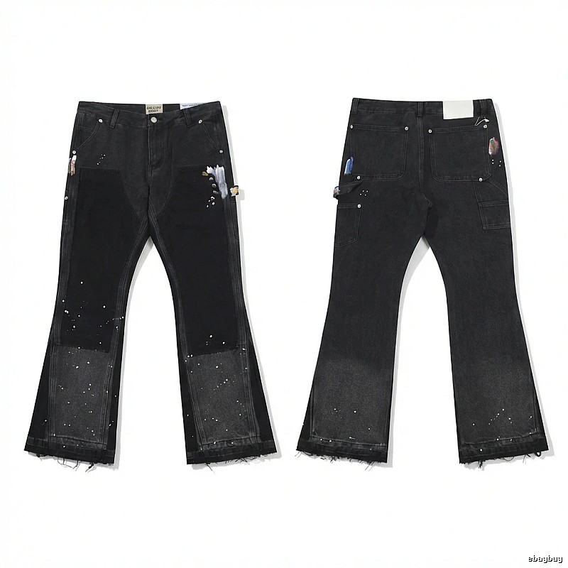 Gallery Dept Graffiti Style Black Jeans