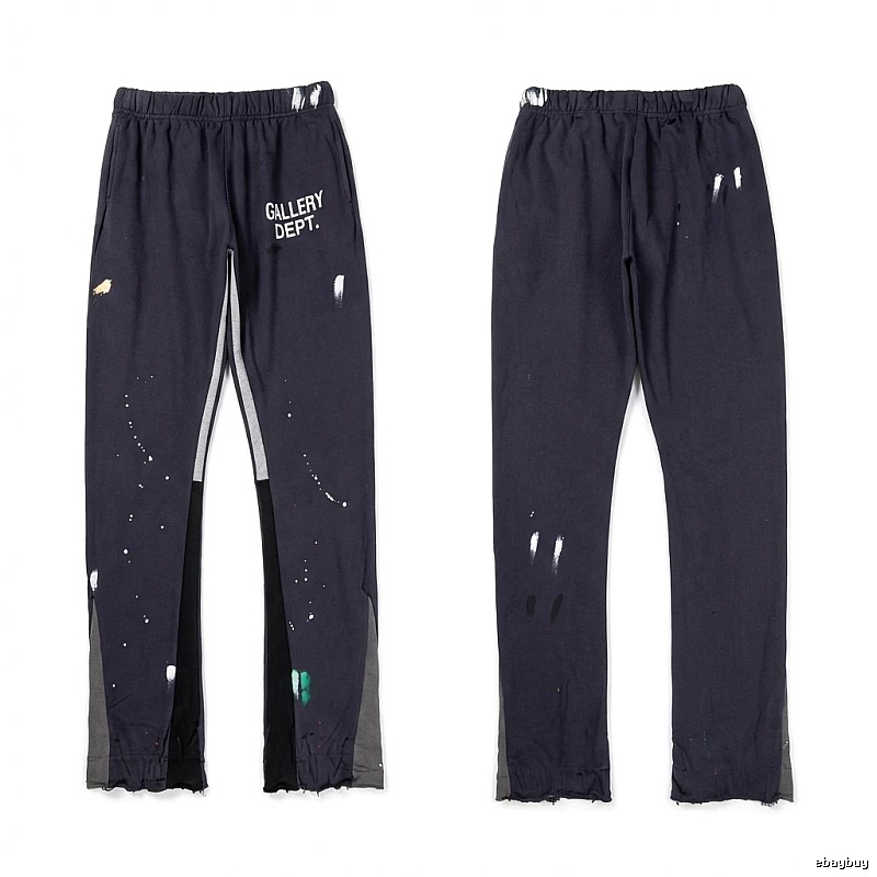 Gallery Dept Graffiti Style Black Pants
