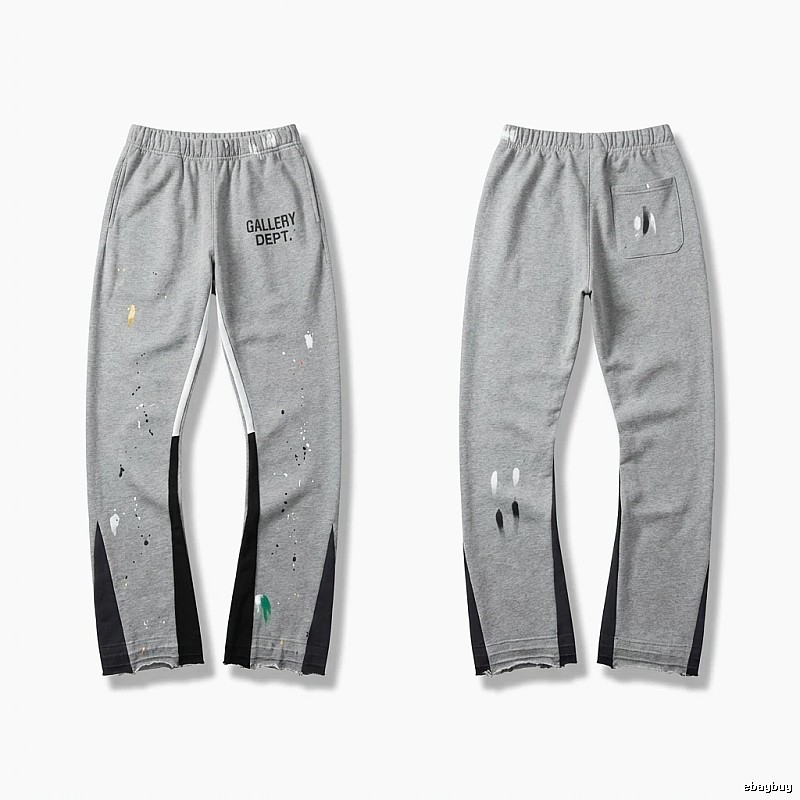 Gallery Dept Graffiti Style Gray Sweatpants