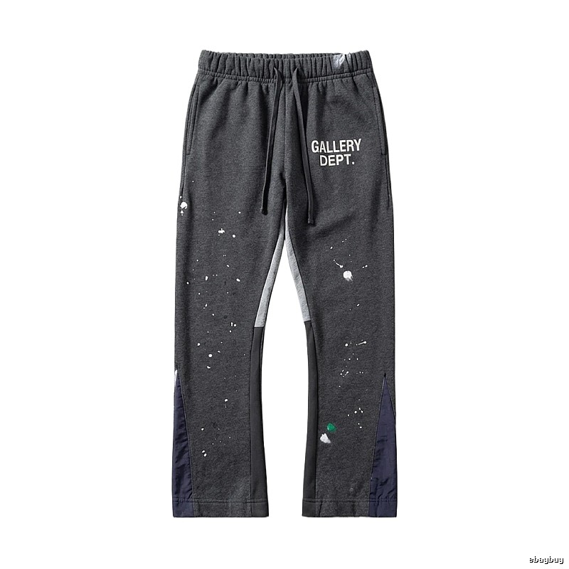 Gallery Dept Graffiti Style Grey-Purple Sweatpants