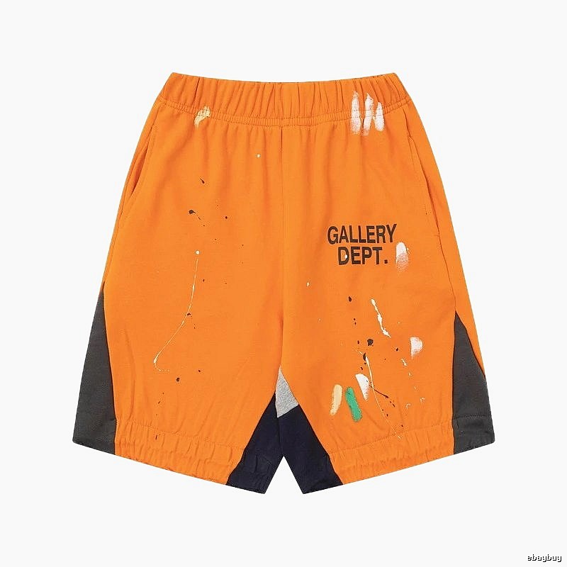 Gallery Dept Graffiti-style Orange Shorts