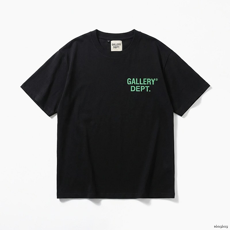 Gallery Dept Minimalist Style Black T-shirt