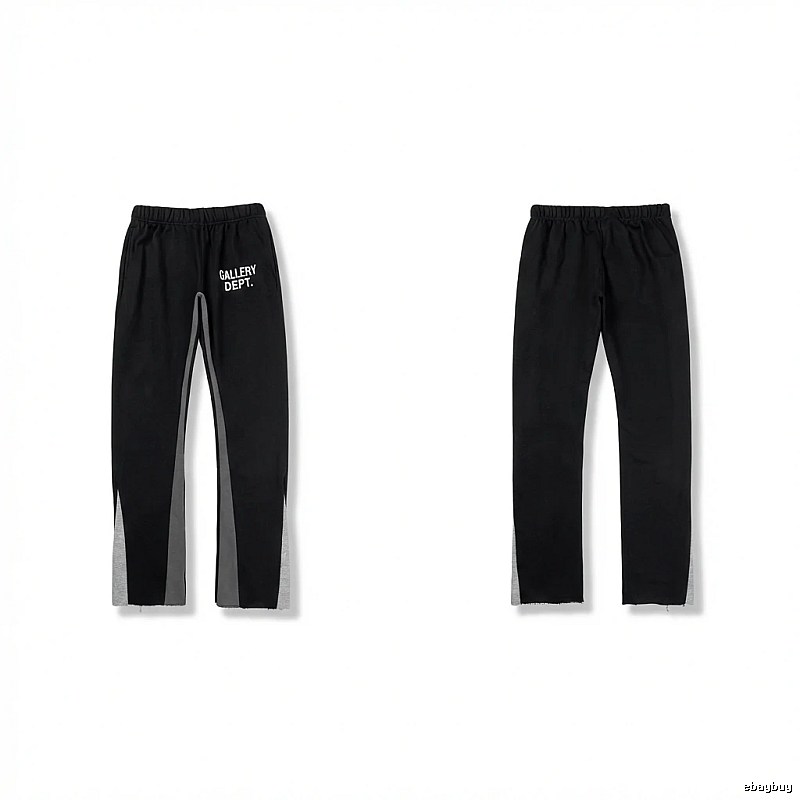 Gallery Dept. Patchwork Style Black Trousers