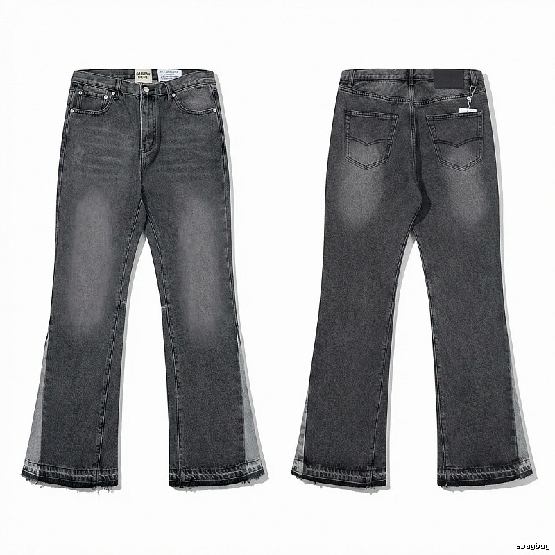 Gallery Dept Retro Style Black and Grey Jeans