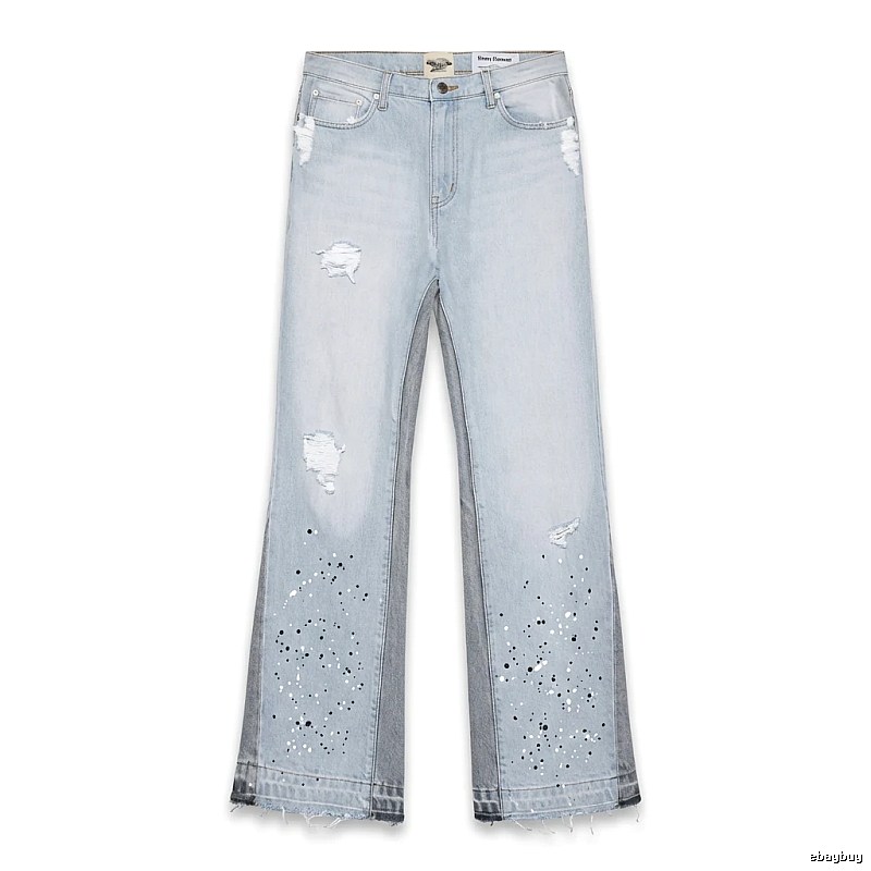 Gallery Dept Ripped Light Blue Jeans