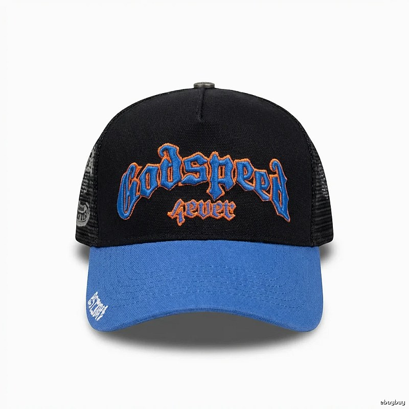Godspeed Retro Black and Blue Hat