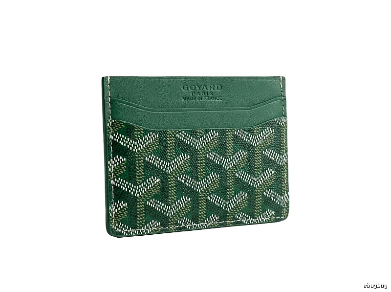 GOYARD Classic Fashion Green Wallet