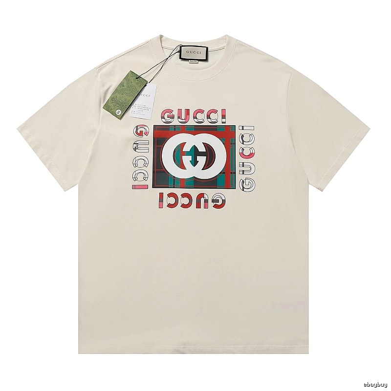 Gucci printed fashion white T-shirt