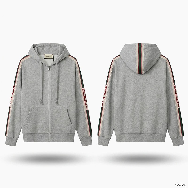 Gucci Stripe Grey Hoodie