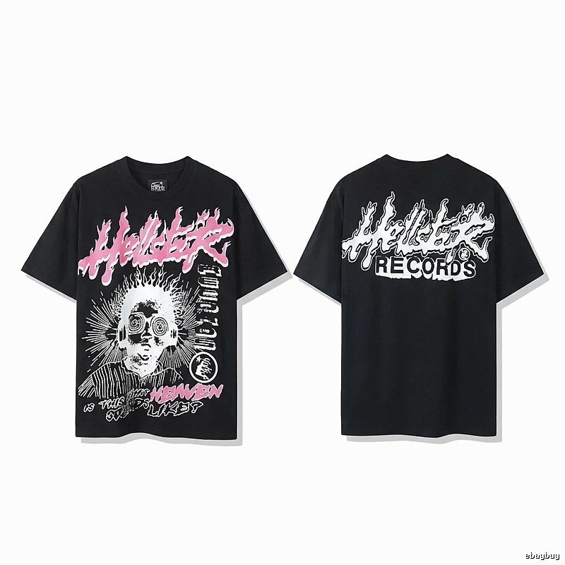 Hellstar Dark Trendy Cool Black T-shirt
