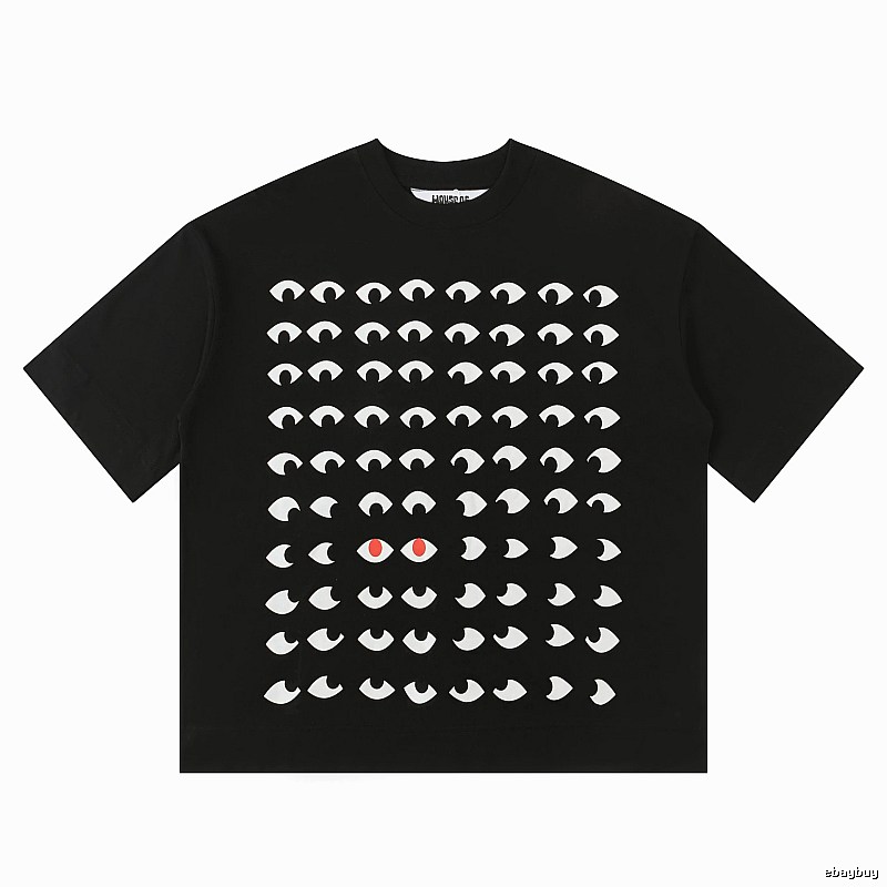 House of Errors Dark Trendy Cool Black Short-sleeve
