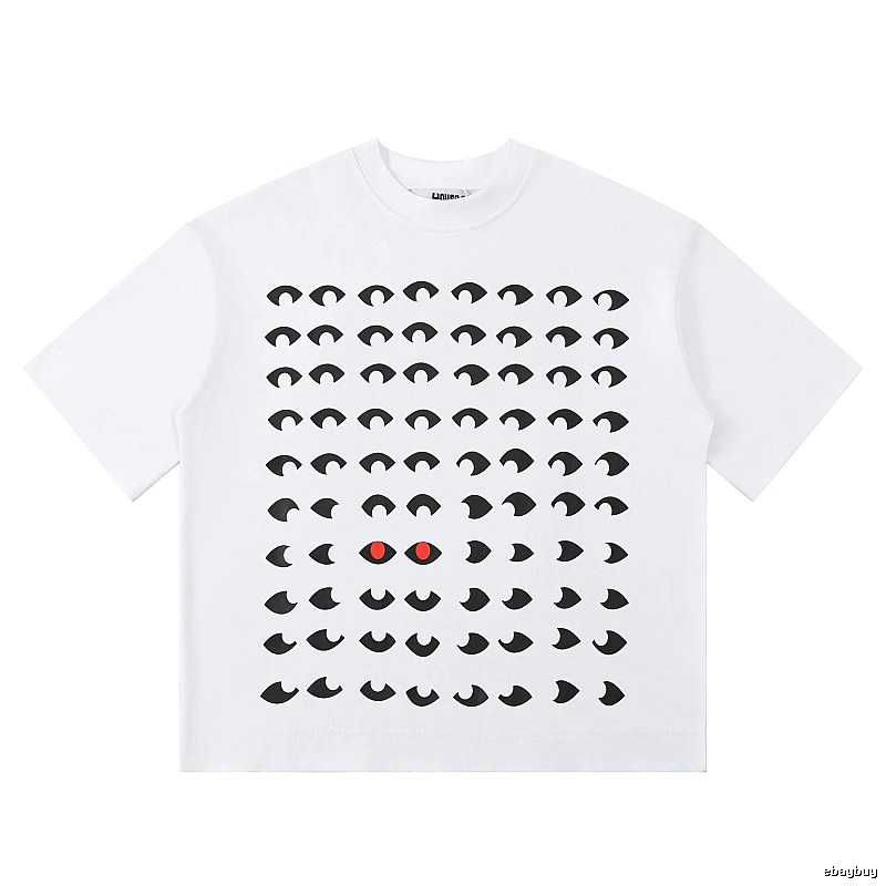 House of Errors Eye Print White T-shirt