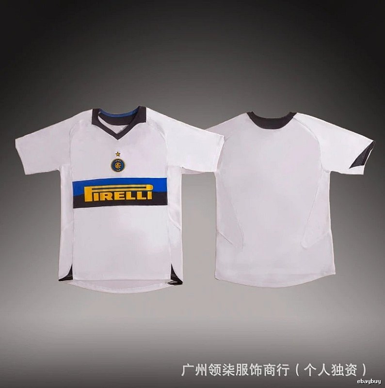 Inter Milan Classic Brehme #3 soccer jersey Blue Black Striped with Travel-Friendly Style
