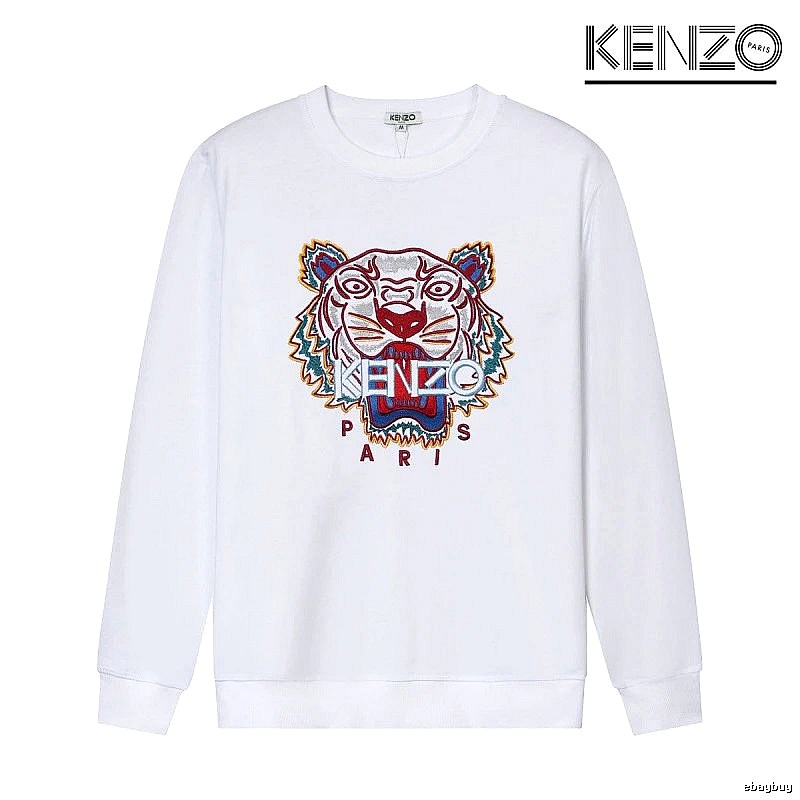 Kenzo Style Kc18 Tiger SweatShirt Clean Finish Graphic