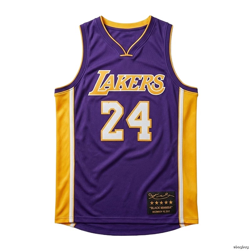 Kobe Lakers No. 24 basketball jersey