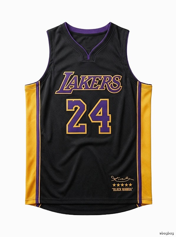 Kobe Lakers retro-style jerseys