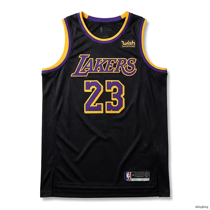 LBJ Lakers retro-style jersey