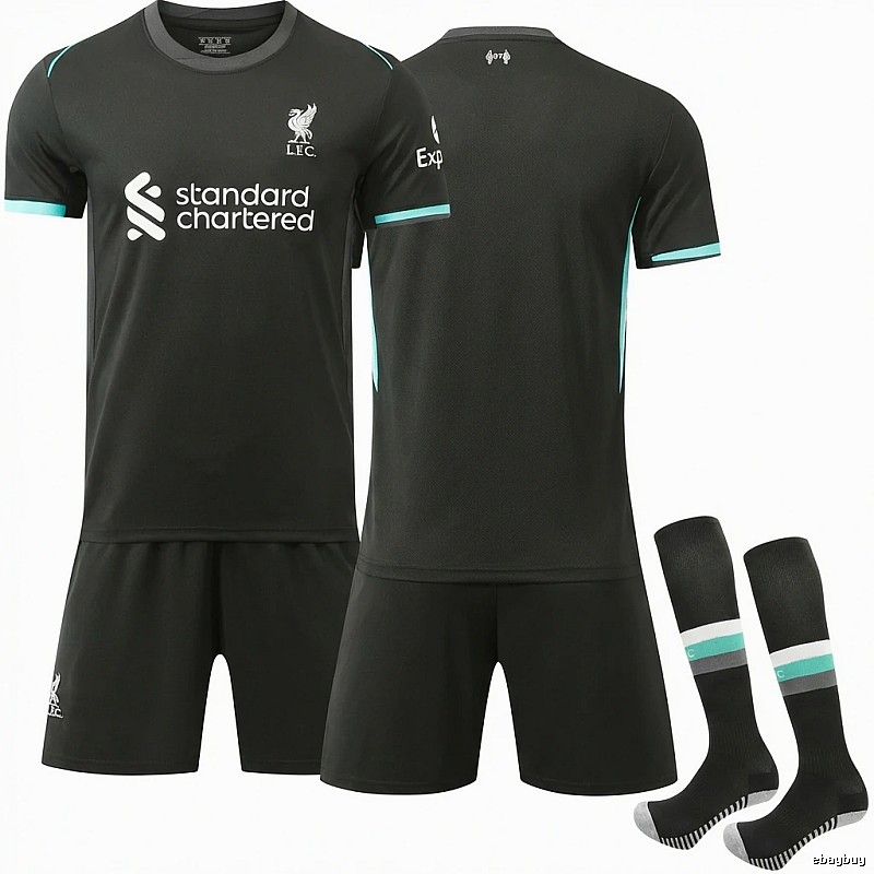 LFC sporty black jersey set