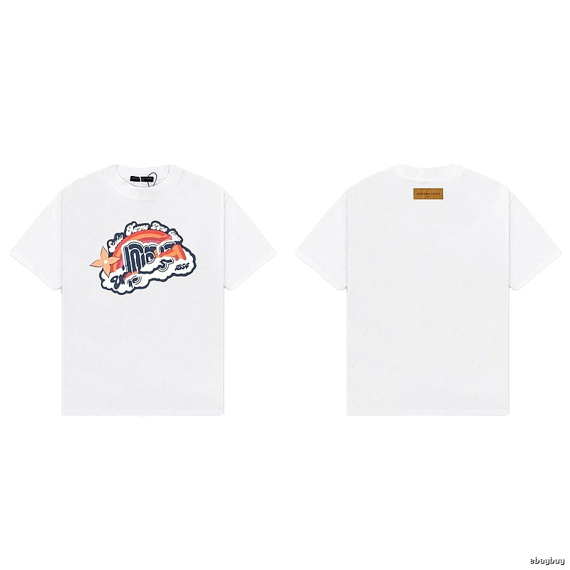 Louis Vuitton Printed Collection American Vintage White T-Shirt