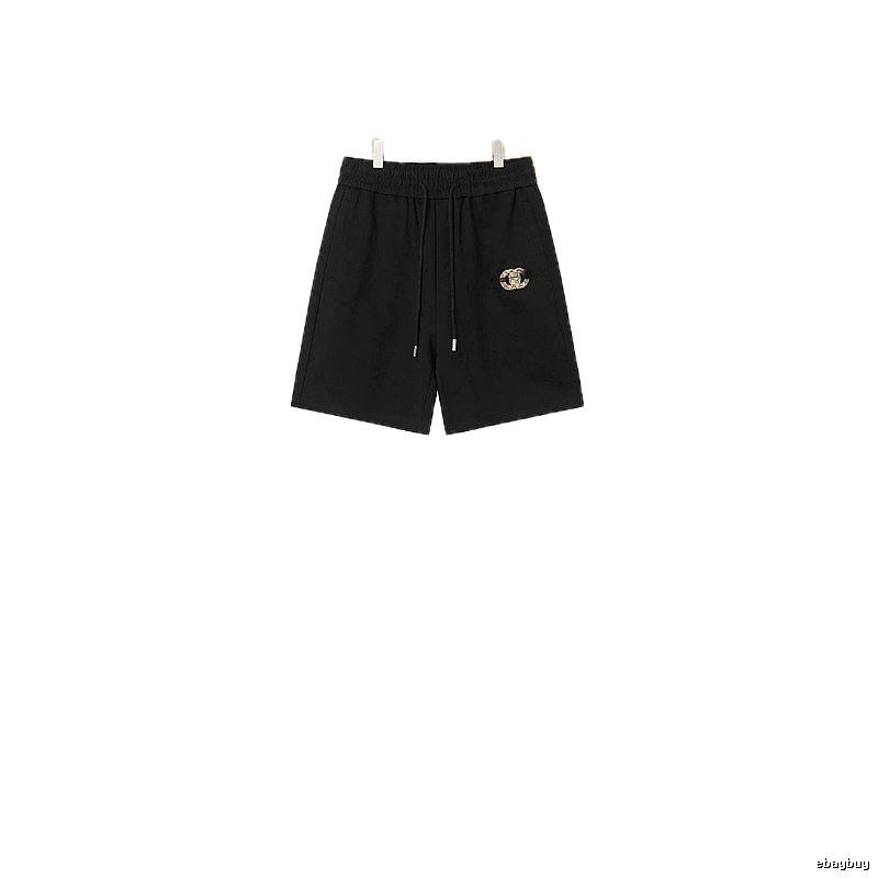 LV casual style black shorts