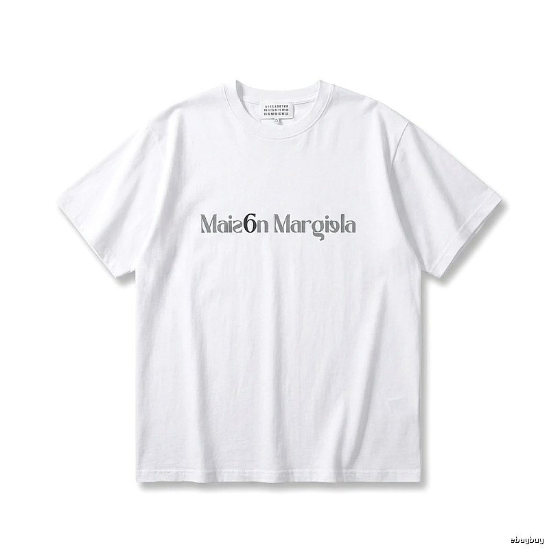 Maison Margiela minimalist style white T-shirt