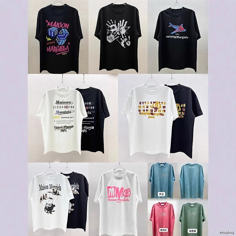 Maison Margiela MM6 Street Style Multi-color T-Shirt