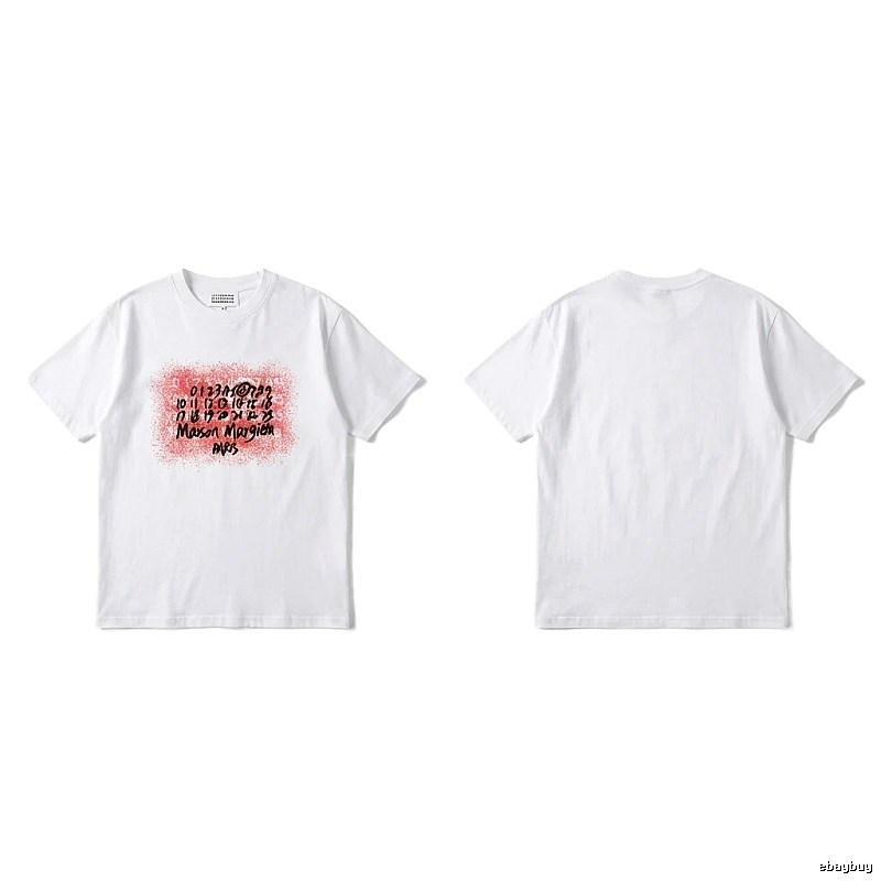 Maison Margiela white T-shirt with digital print
