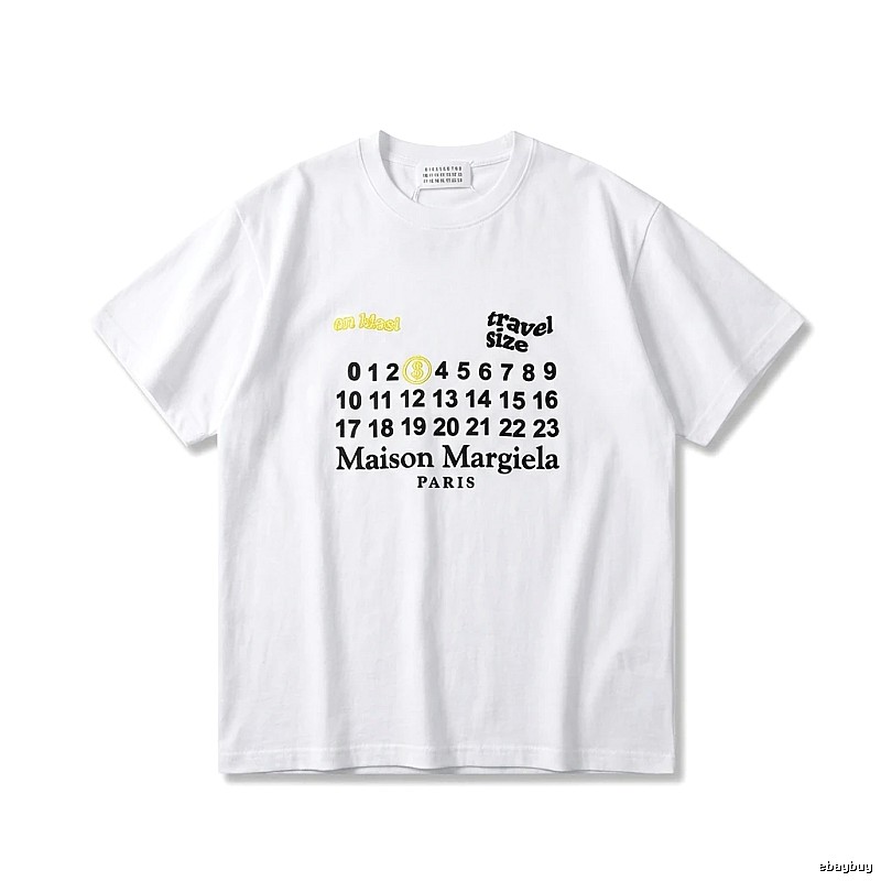 Maison Margiela white T-shirt with digital printing