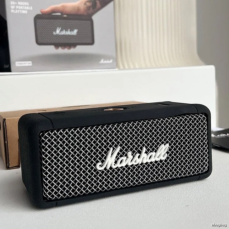 Marshall Emberton Portable Speaker in Black