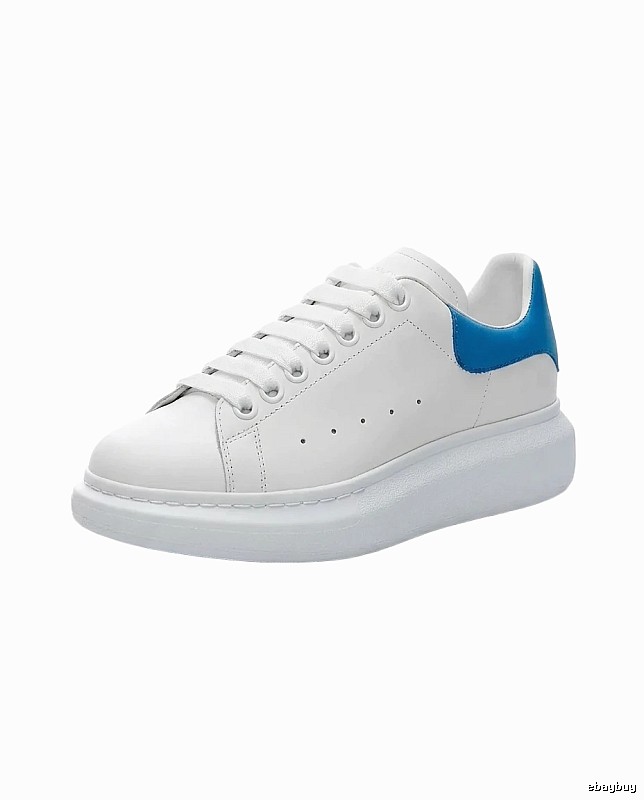McQueen Blue - Tail Casual White Sneakers