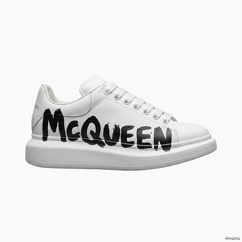McQueen - printed casual - style white shoes