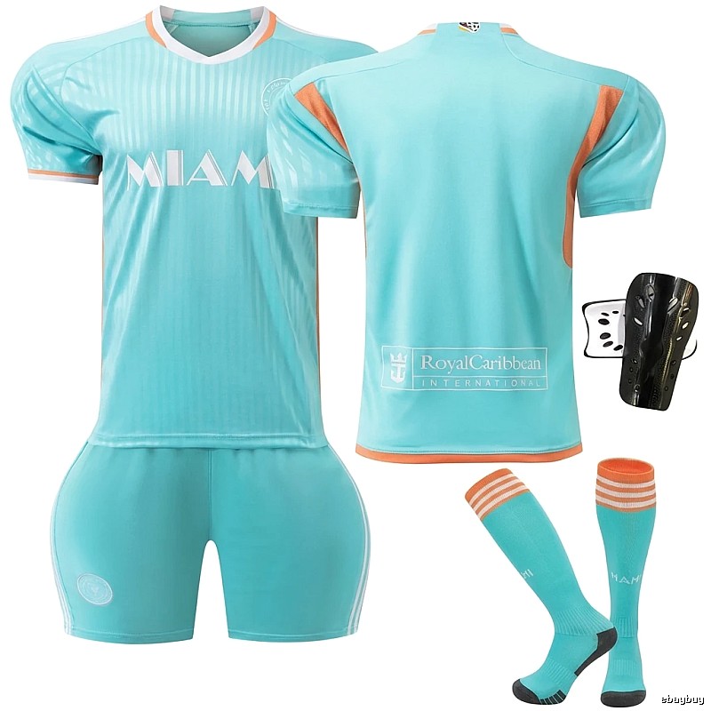 Miami International Team Uniform Blue-Orange Trendy Style