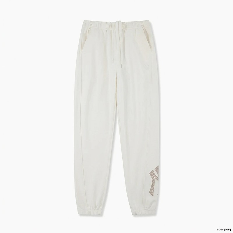 MLB casual style white sweatpants