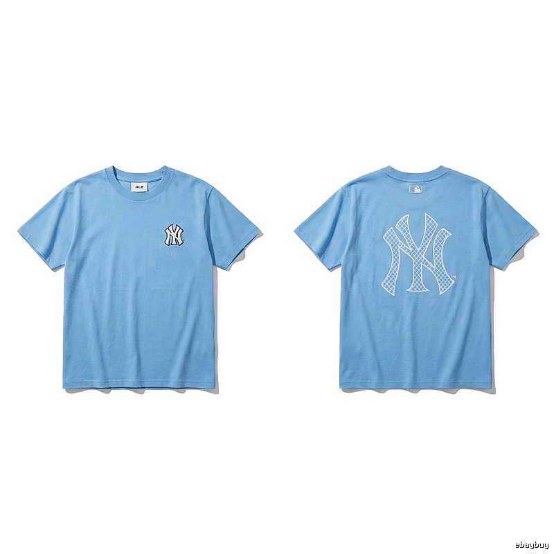 MLB Classic Simple Style Blue T-shirt