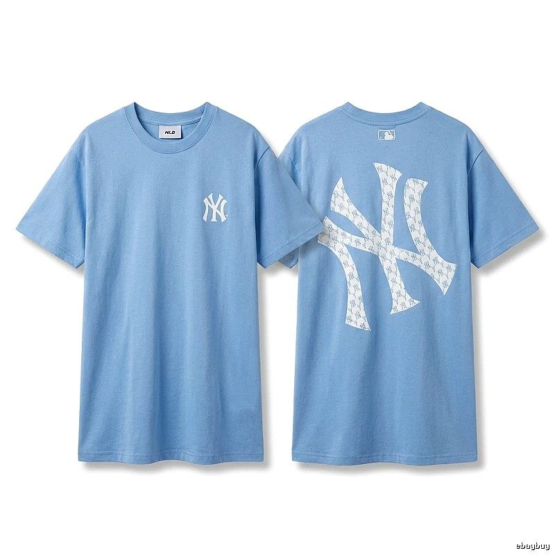 MLB Classic Simple Style Blue T-shirt