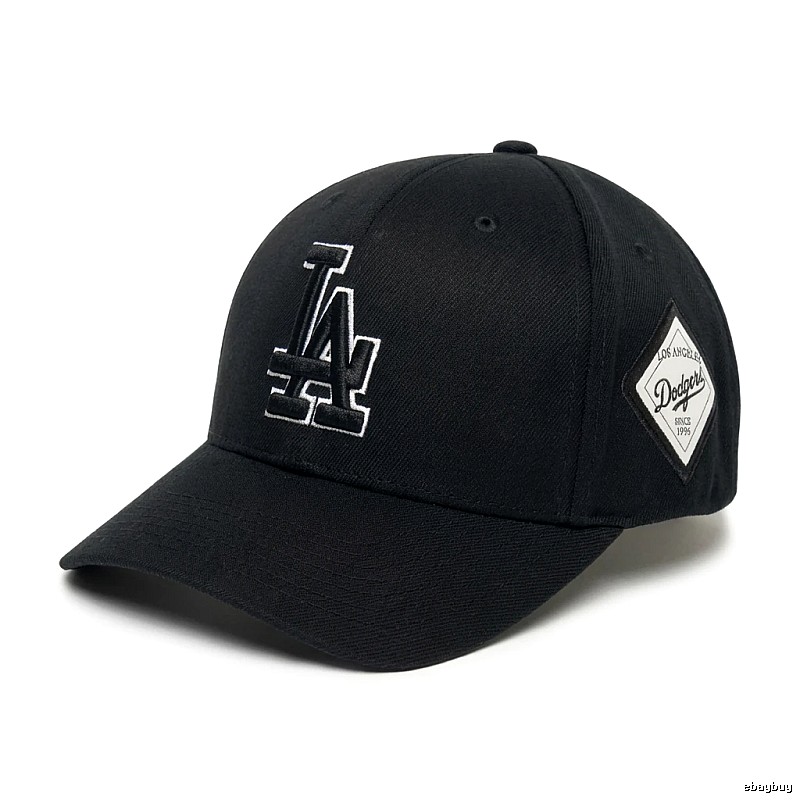 MLB Dodgers black baseball cap