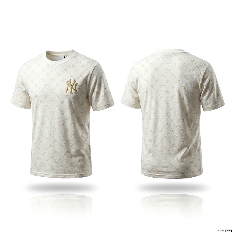 MLB Monogram Style White T-shirt
