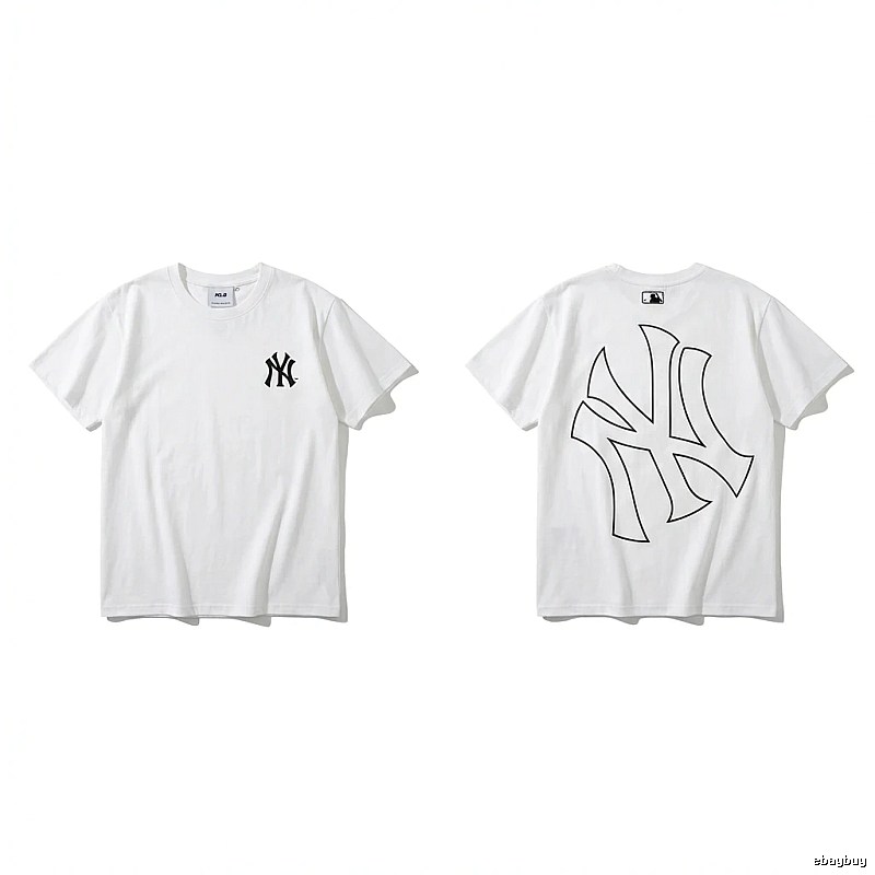 MLB New York Yankees minimalist style white T-shirt