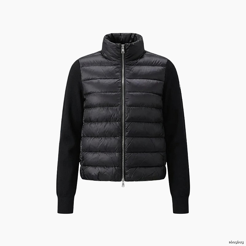 Moncler black fashionable down jacket